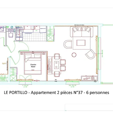 Avec Piscine à Gourette, 6 Pers, 49m² - Fr-1-860-40 *